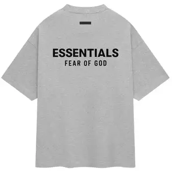 Fear of God Essentials SS25 T-Shirt Light Heather