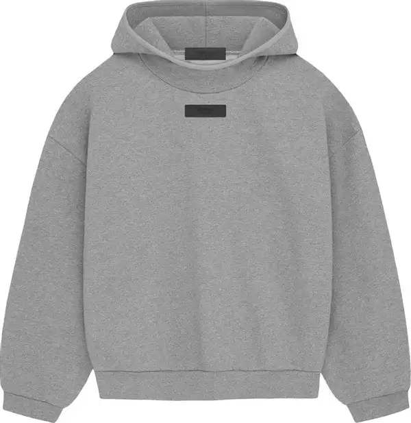 Fear of God Essentials Hoodie Dark Heather Oatmeal (SS24)