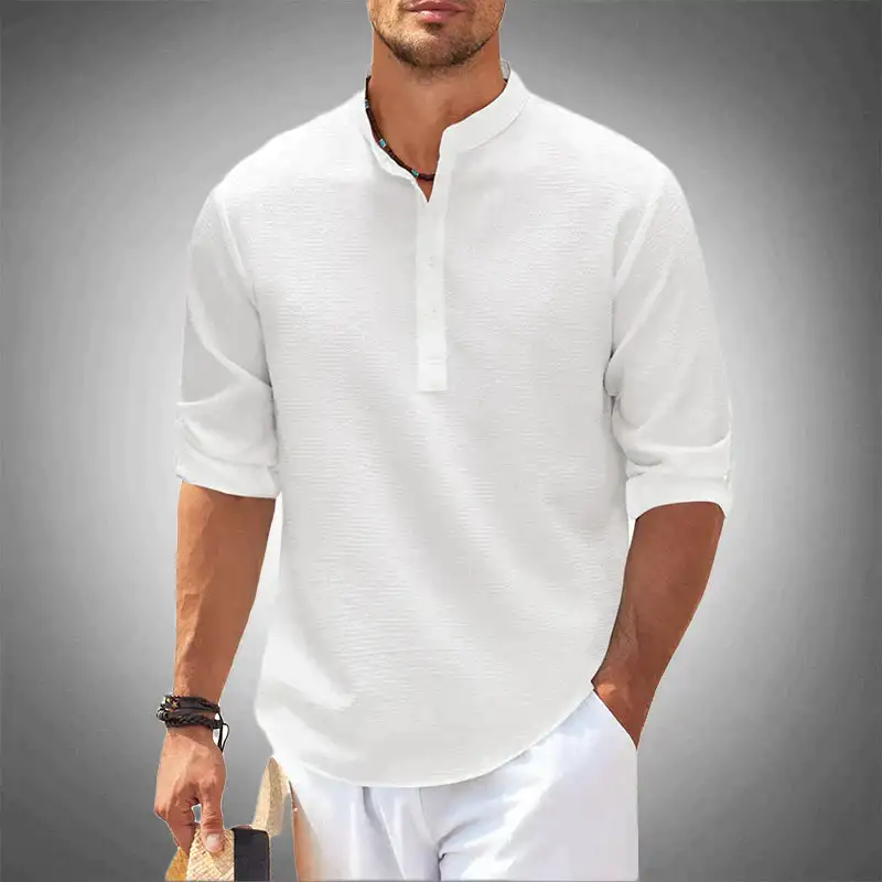 Stylish Men's Linen Shirt