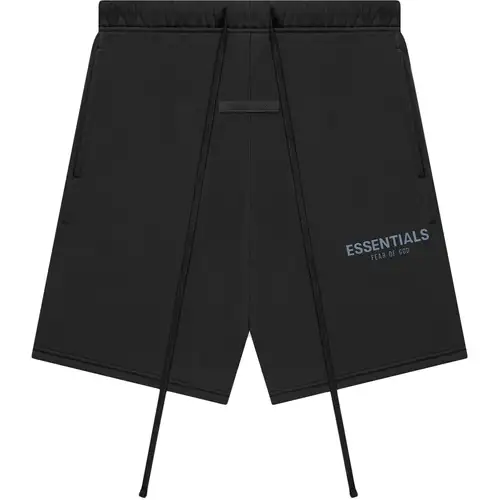 (SALE) FEAR OF GOD ESSENTIALS Shorts (SS21) Black/Stretch Limo