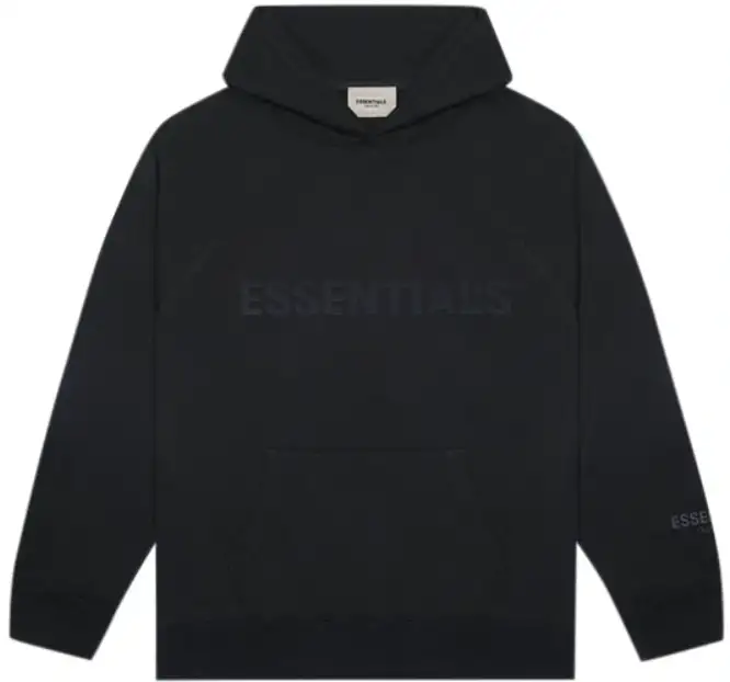 (SALE) FEAR OF GOD Essentials hoodie black