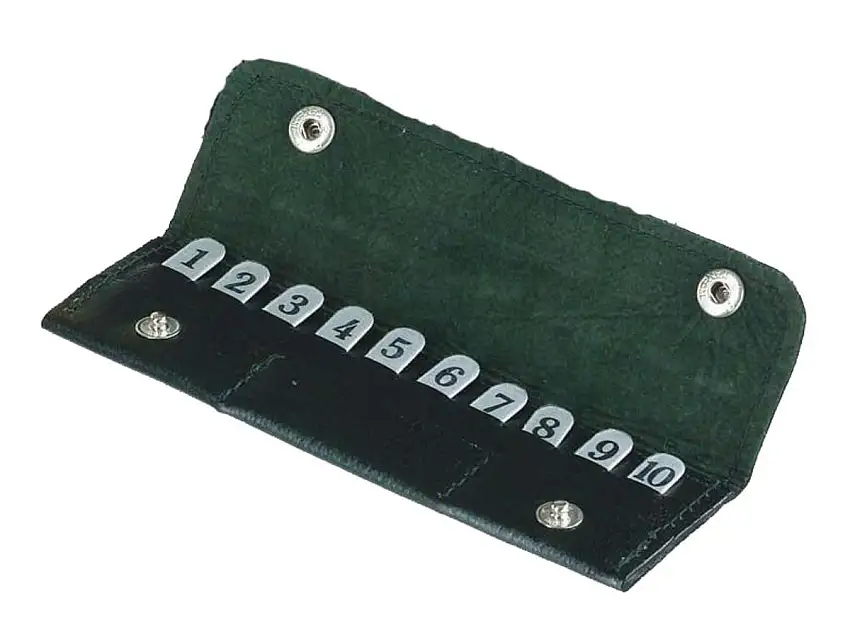 Bisley 1-10 Position Finder Wallet