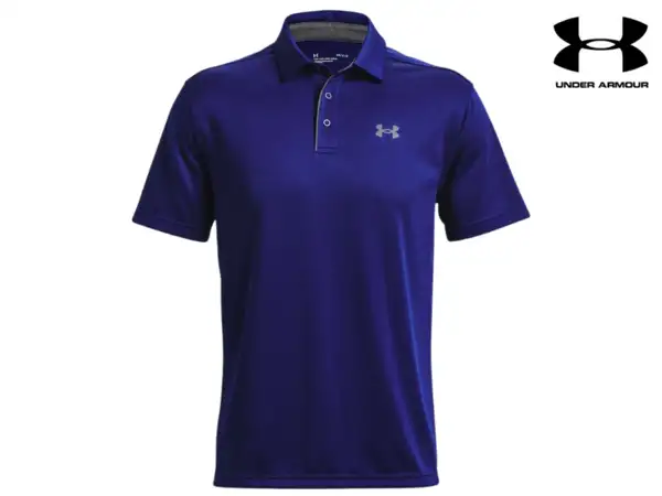 Under Armour Mens Tech Polo (Blue)