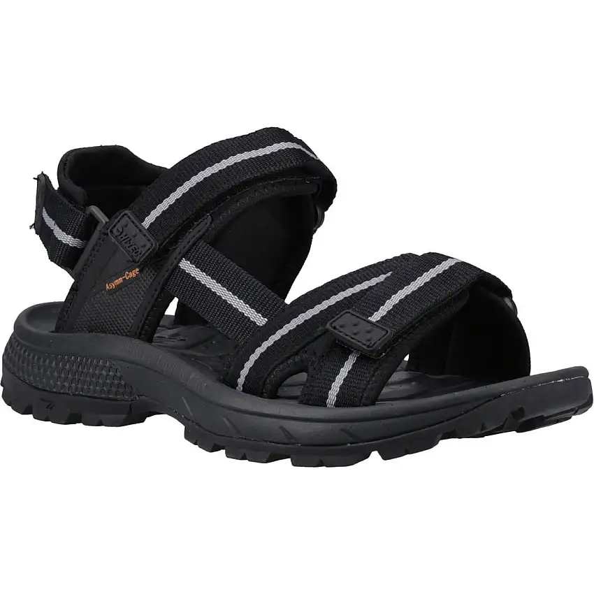 Hi-Tec Sierra Sandal Black/Grey/Orange