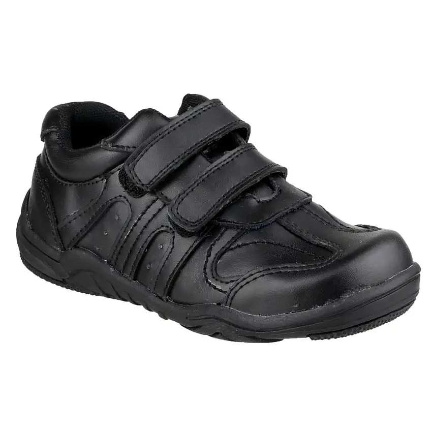 Mirak Steve Touch Fastening Shoe Black