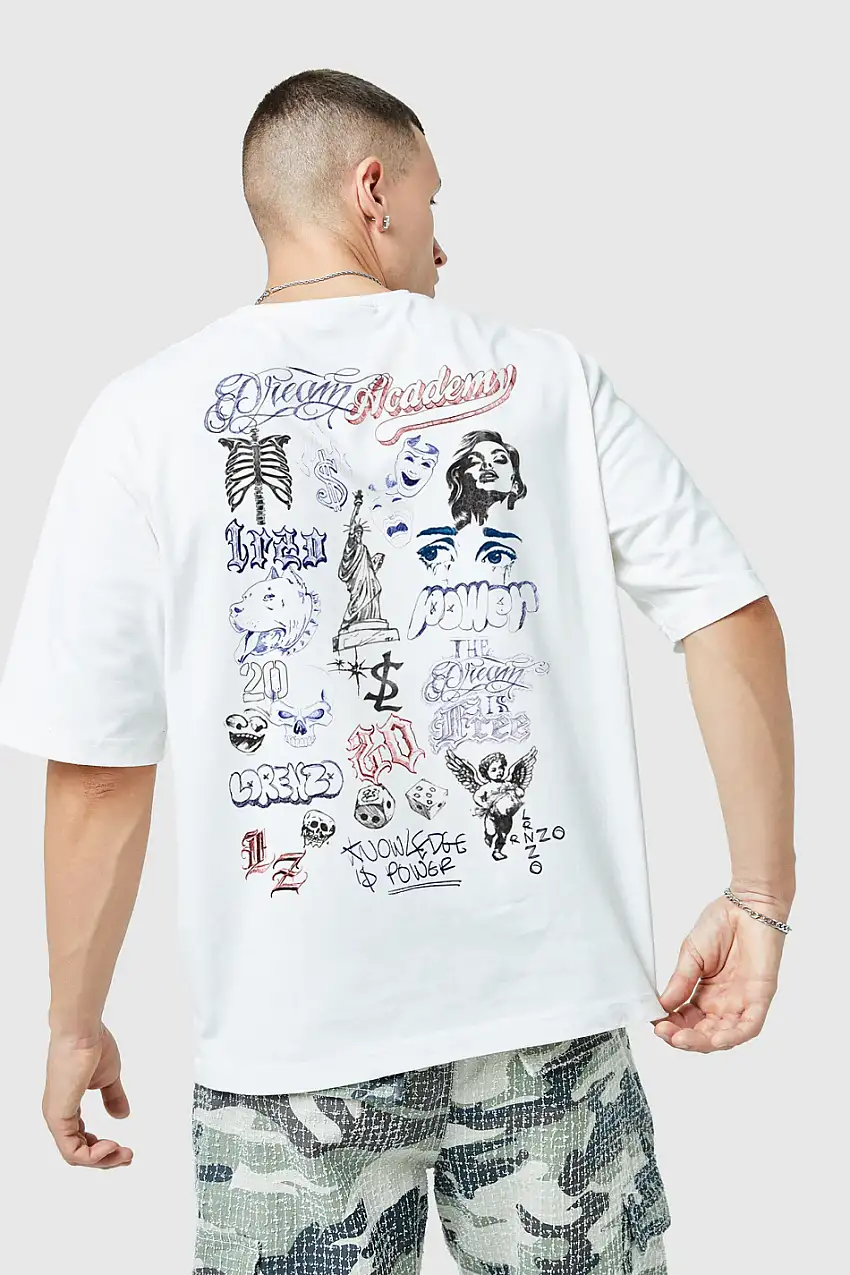 Distopia Tee - White