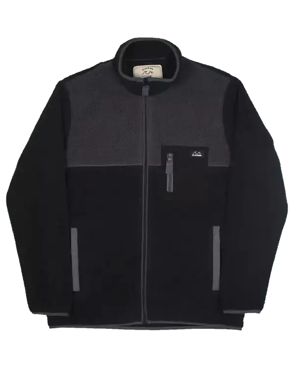 Bleubird Polar 1/4 Zip Fleece (Charcoal)