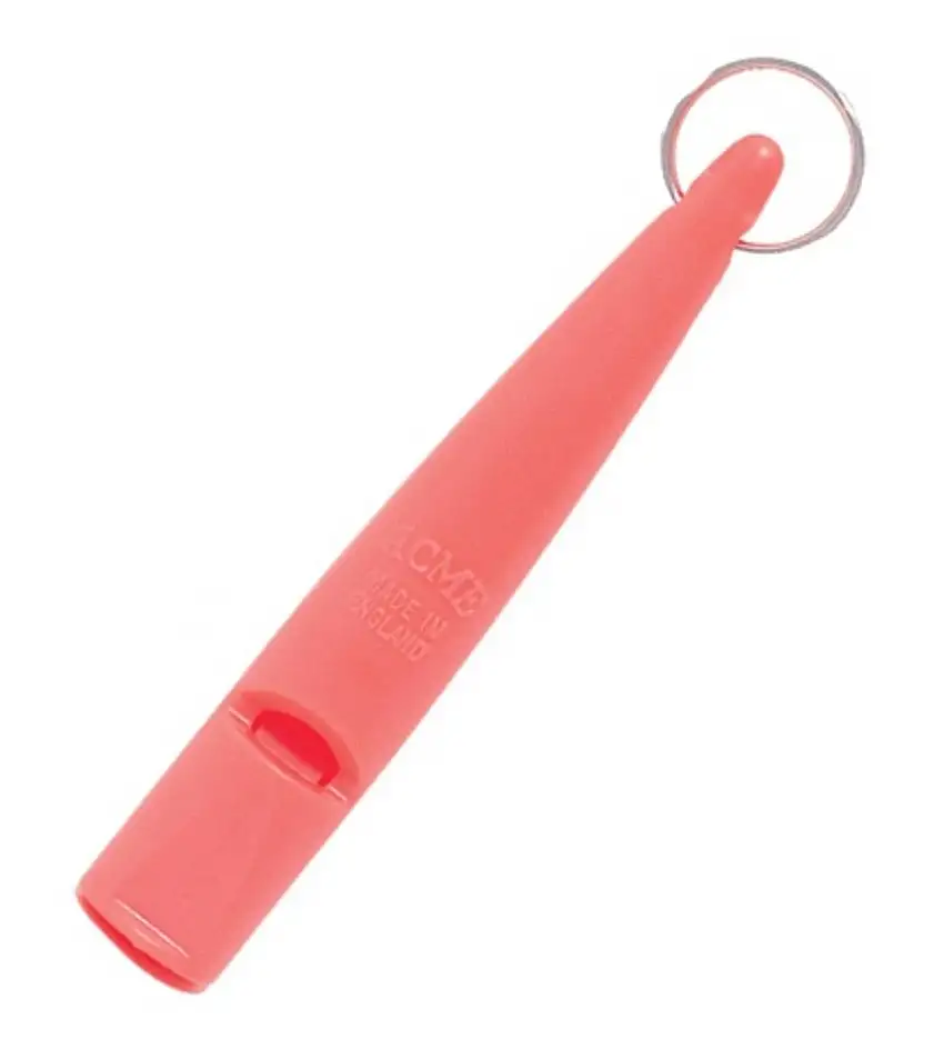 Bisley 210.5 Coral Pink Ultra High Plastic Dog Whistle by Acme