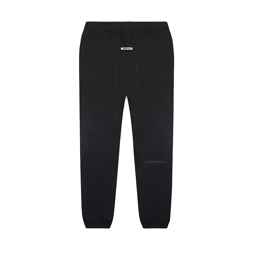 (SALE) FEAR OF GOD ESSENTIALS Reflective sweatpants black