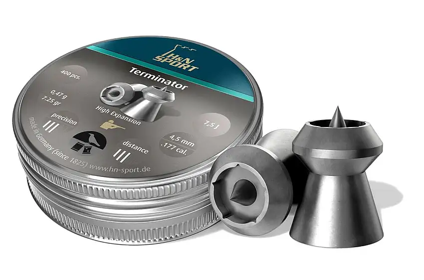 Bisley H&N Terminator .177 Pellets Tin of 400