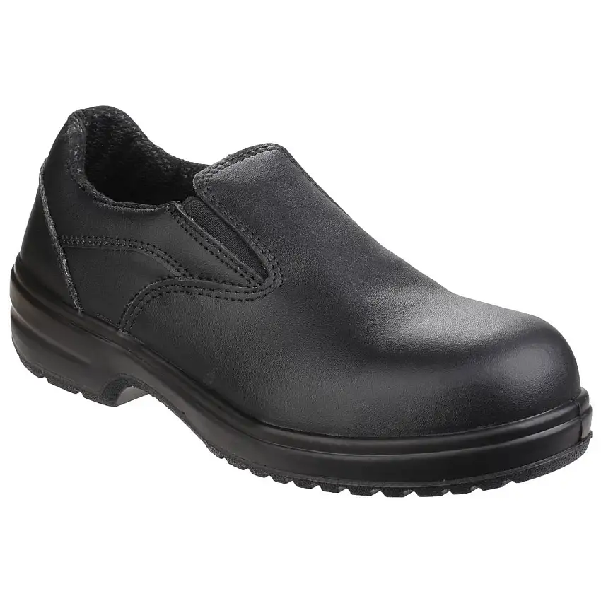 Amblers Safety FS94C Lightweight Slip on Safety Shoe Black