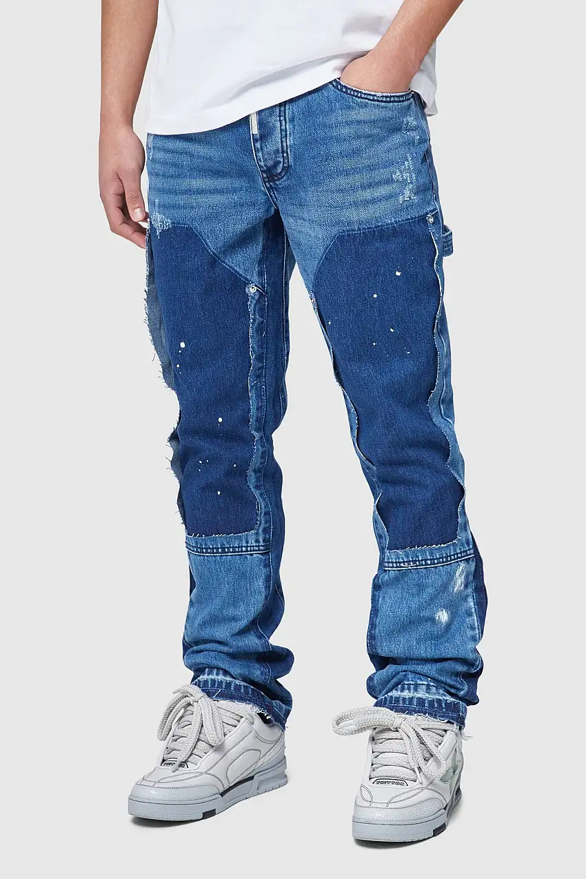 Carp Flare Jean - Blue