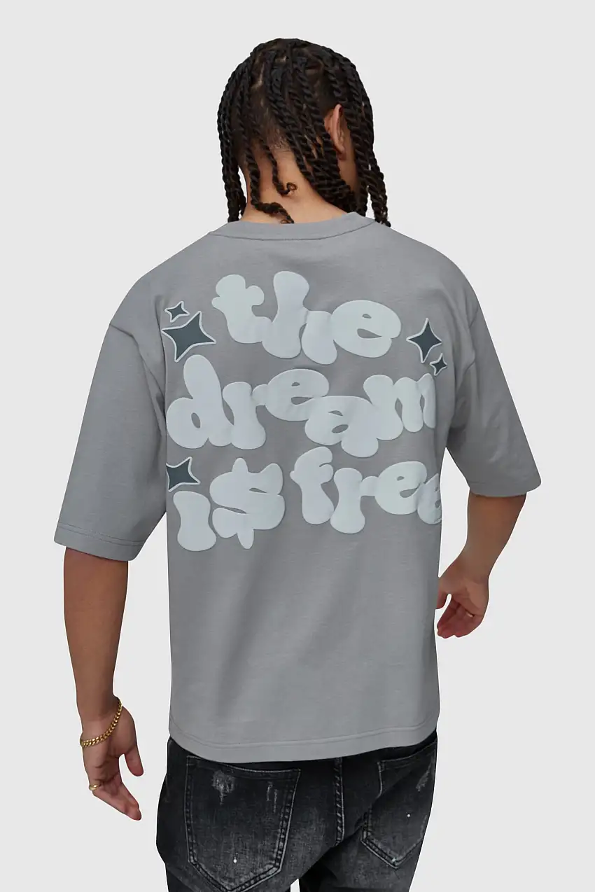 Dream Is Free 2.0 Tee - Grey