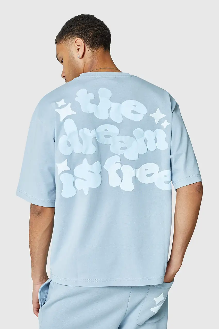 Dream Is Free 2.0 Tee - Blue Camo