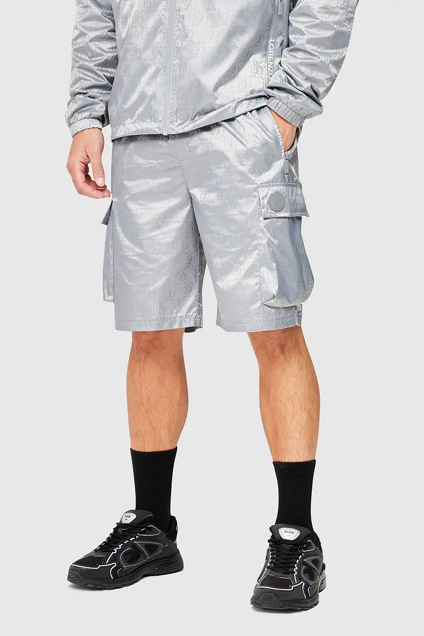 Monogram Short - Grey