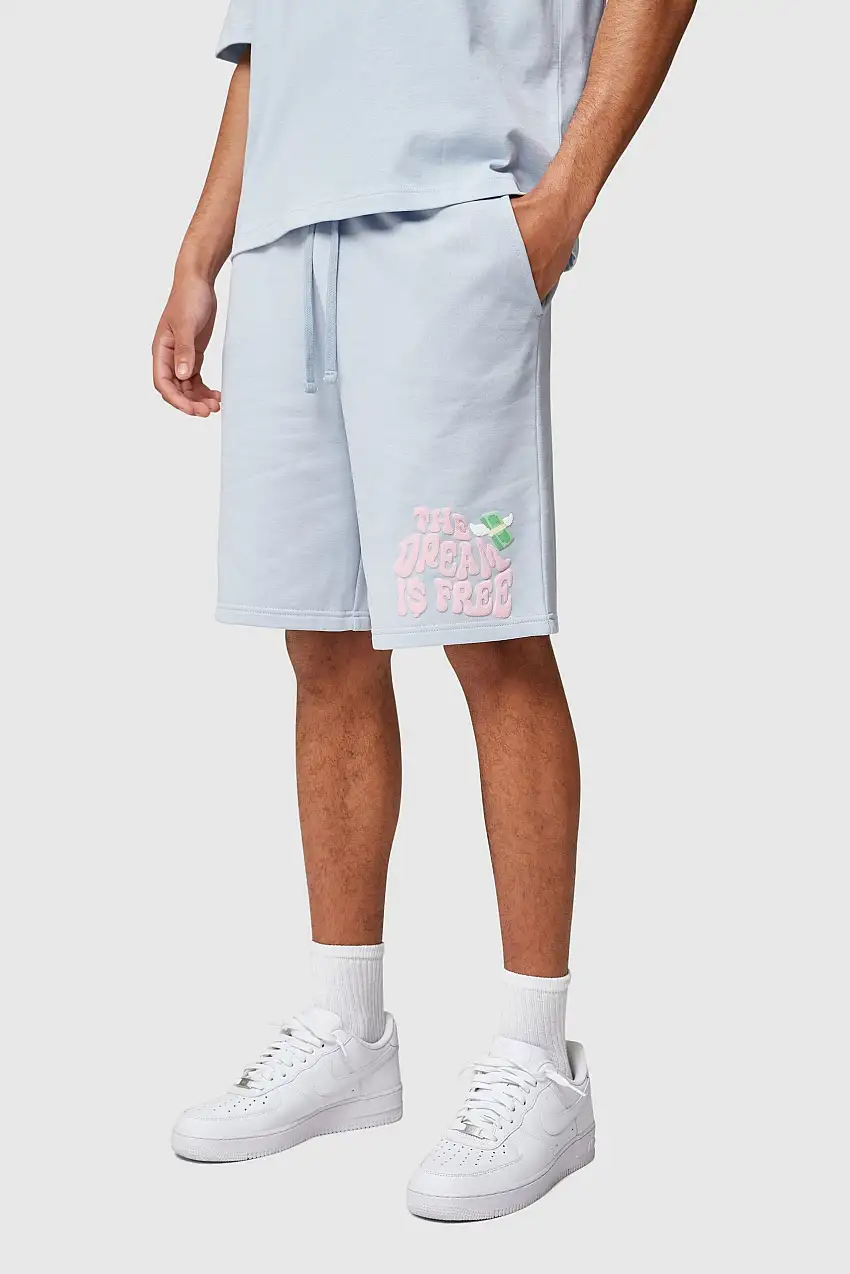 Dream Is Free Short - Blue