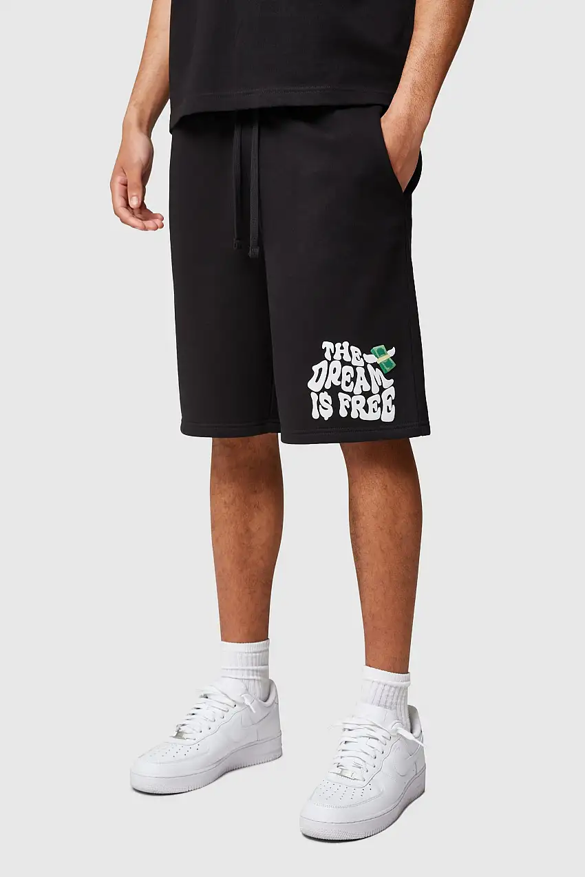Dream Is Free Short - Black