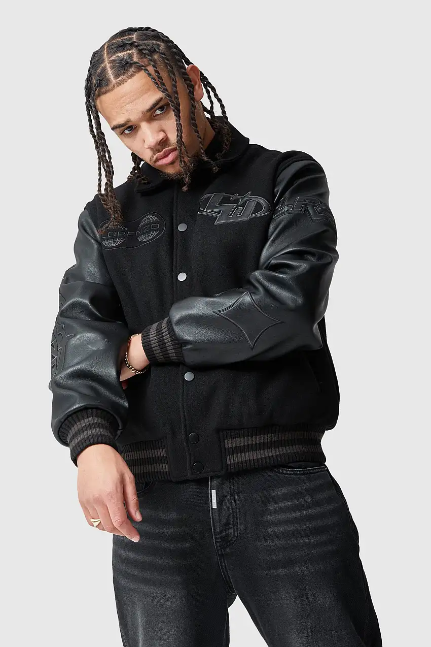 Lorenzo World Varsity Jacket