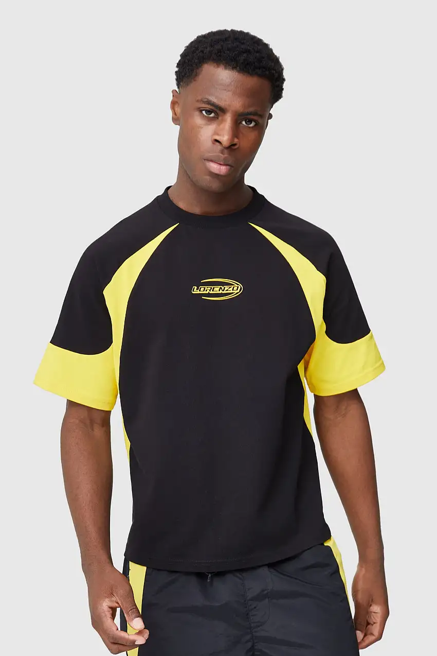 Force Tee - Black/Yellow