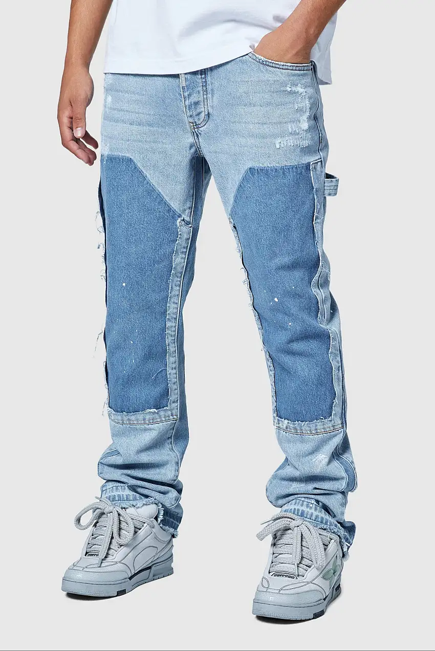 Carp Flare Jean - Light Blue