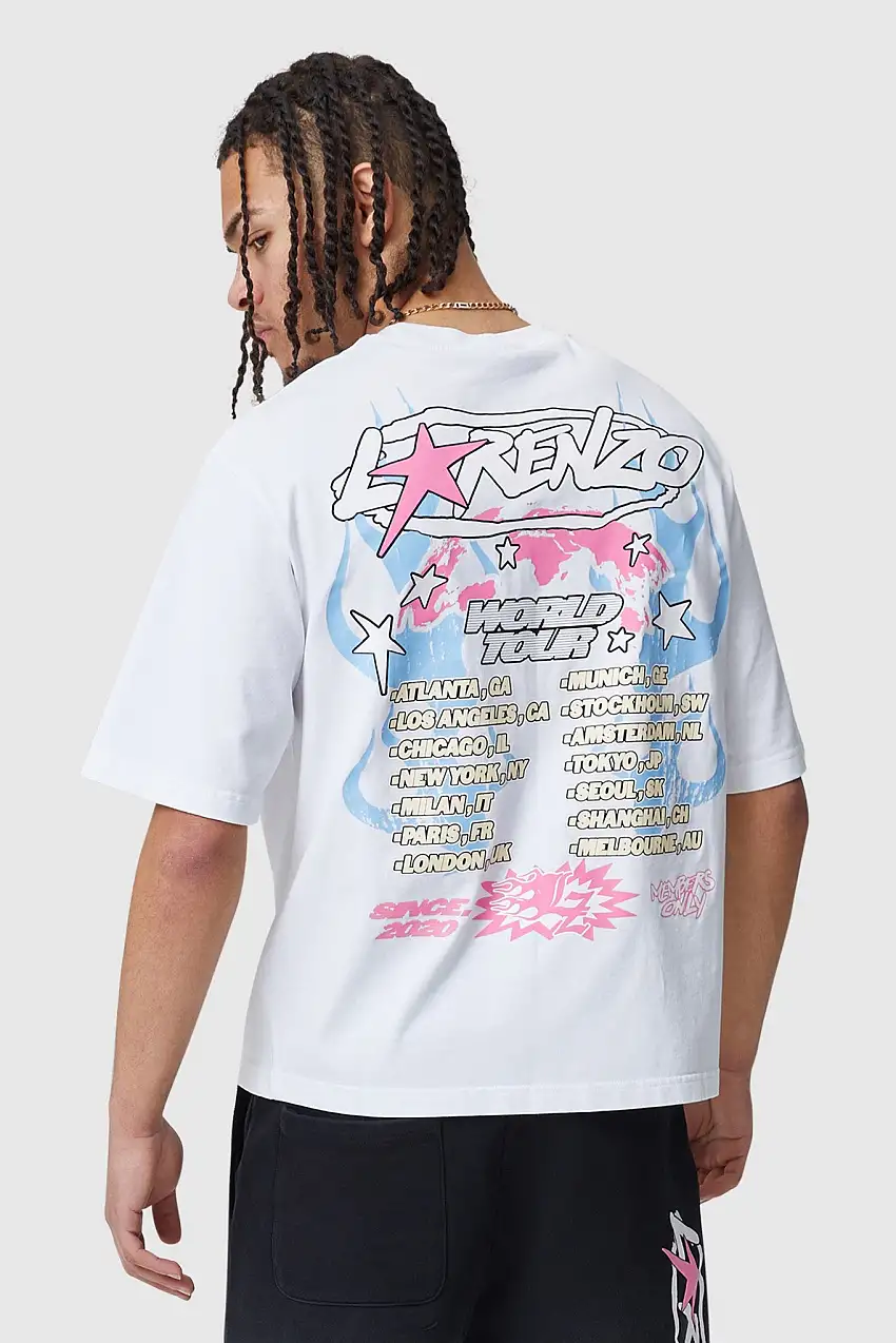 World Tour Tee - White