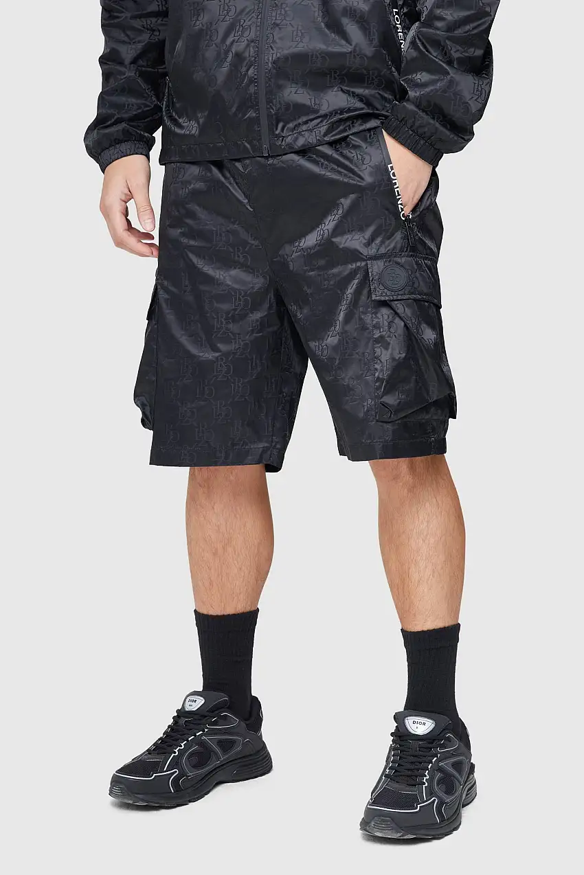 Monogram Short - Black
