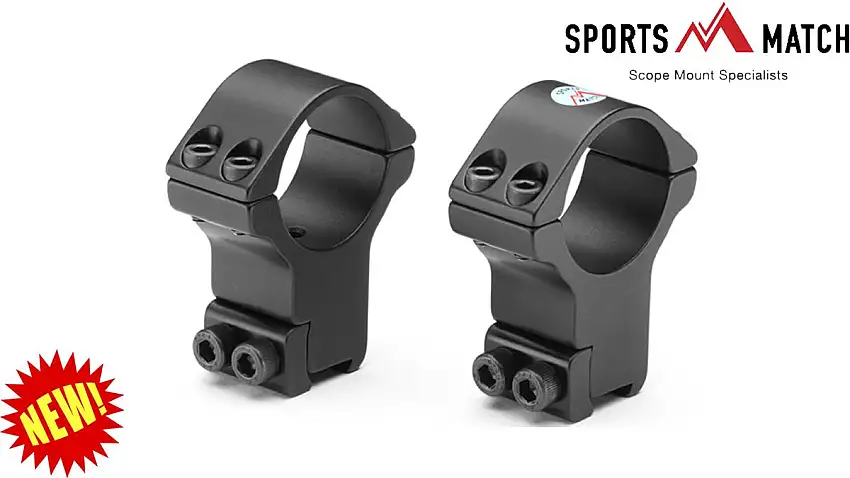 Bisley HTO7113MM Mounts Two Piece 13mm Dovetail Extra High 30mm Tub