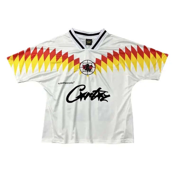 Corteiz Club RTW Oversized White Football Jersey