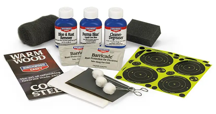 Birchwood Casey Perma Blue® Paste Gun Blue Finishing kit