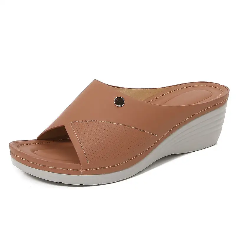 Aimee | Chic Open-Toe Wedge Sandals for Comfort