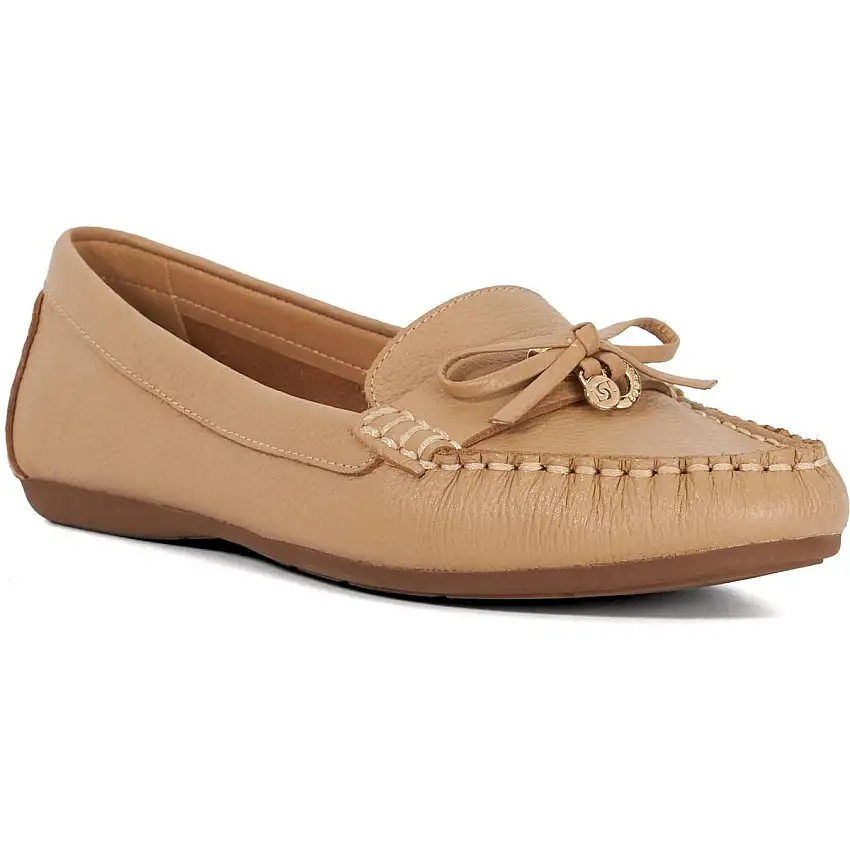 Dune Grovers Wide Fit Shoes Camel