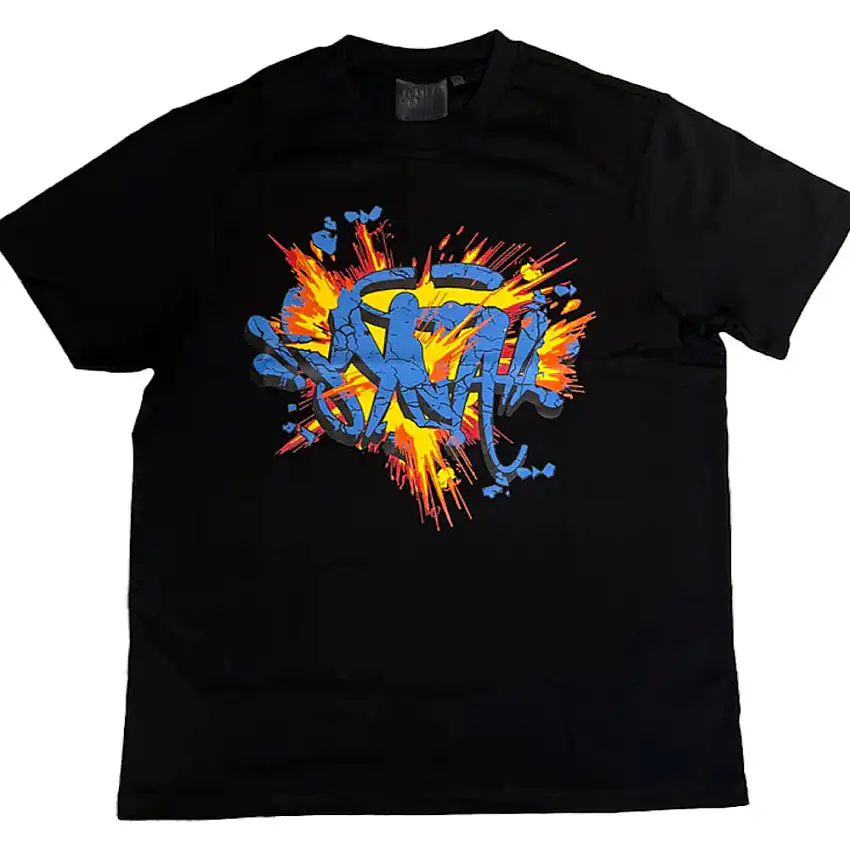 Syna World Explosion Tee Black