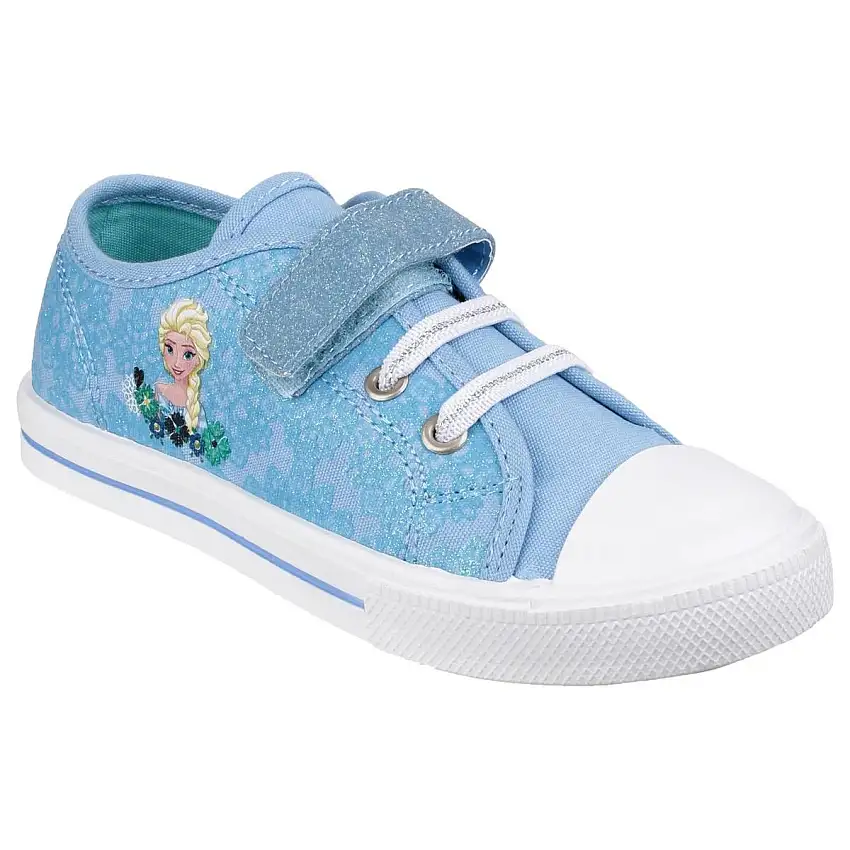 Cortina FZ001003 Frozen Hook & Loop Canvas Shoe Blue/White