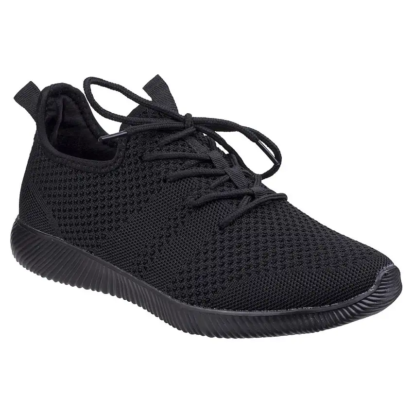 Divaz Heidi Knit Shoe Black