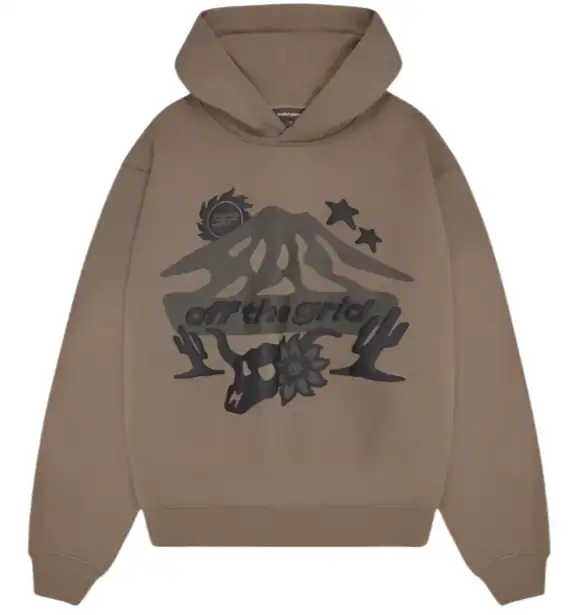 Broken Planet Market Cinder Brown Off The Grid Hoodie