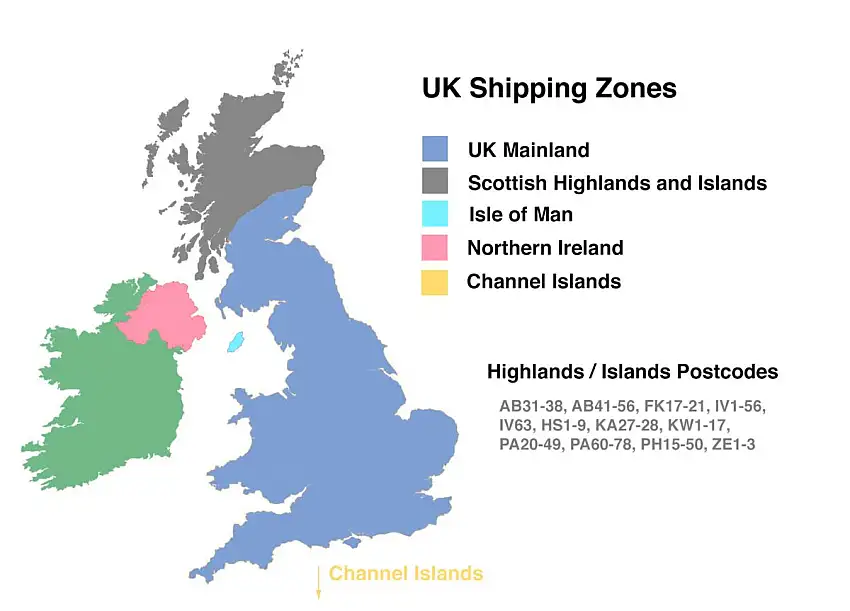BushWear RFD Shipping H&I&IRE Secure