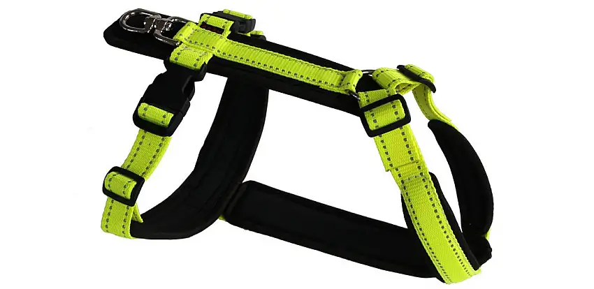 Akah Harness Tracker neon yellow