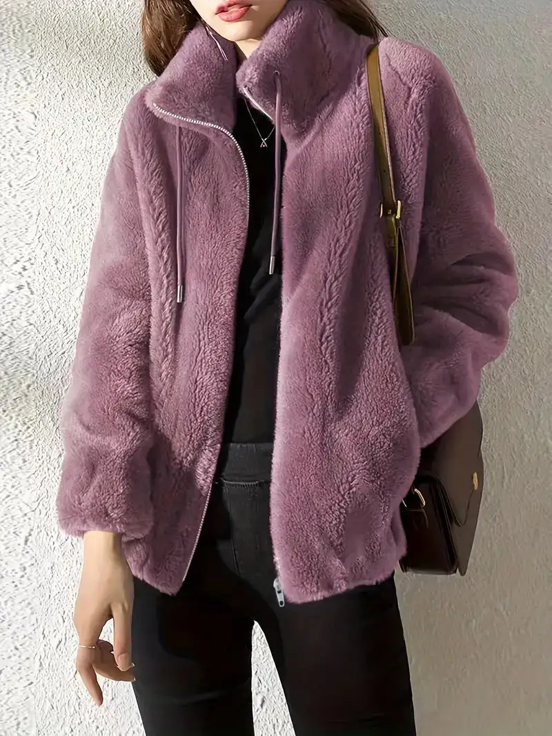 Ruby | Trendy Teddy Jacket with Soft Lining