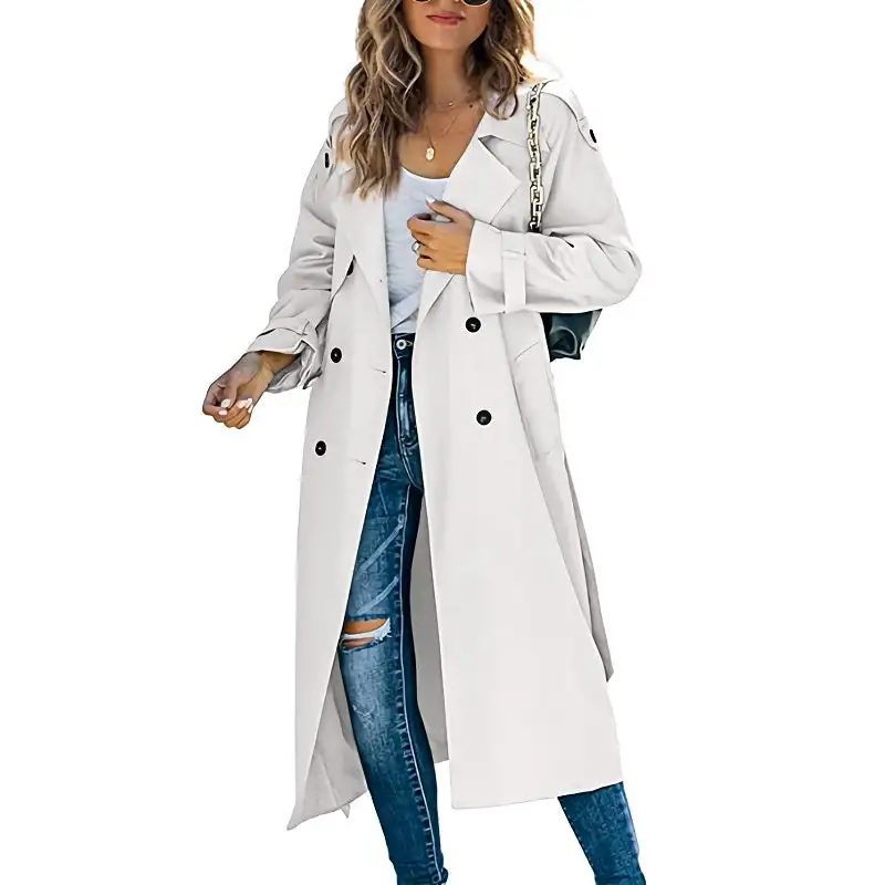 Tess | Women's Long Trenchcoat for Autumn