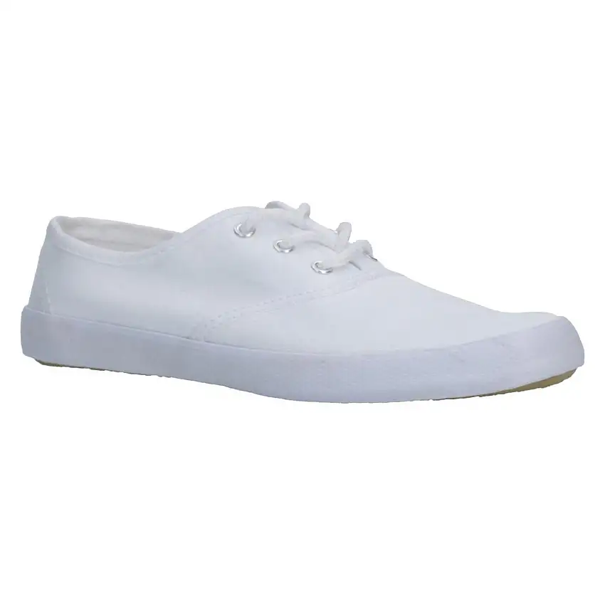 Group Five White Small Unisex Plimsolls White