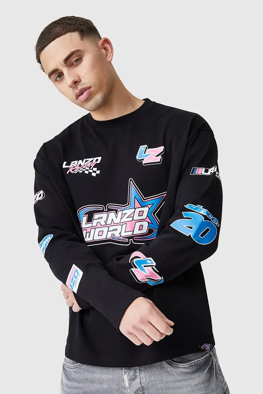 Velocity Long Sleeve Tee - Black