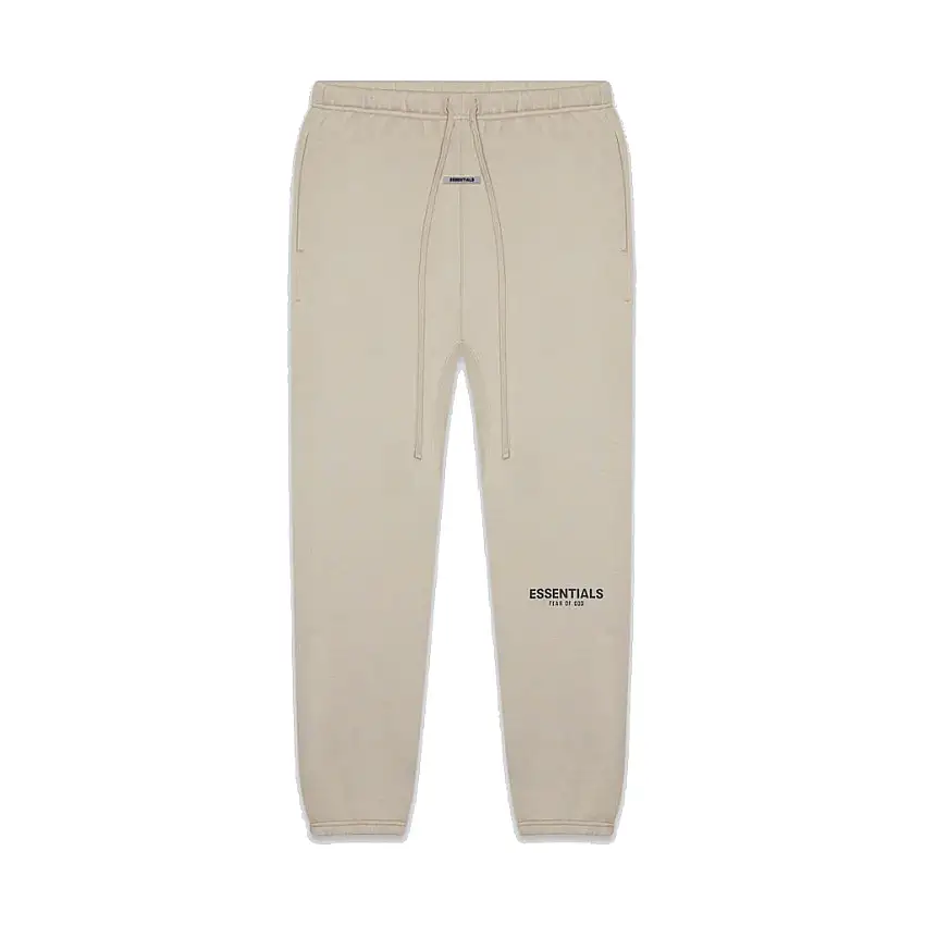 (SALE) FEAR OF GOD ESSENTIALS Reflective sweatpants olive/khaki