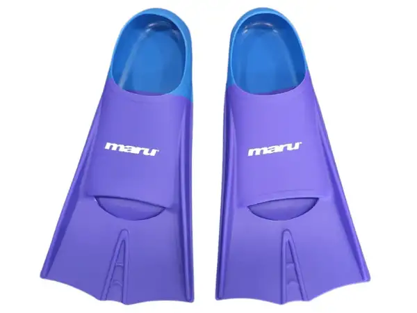 Maru Short Blade Fins (Purple/Blue)