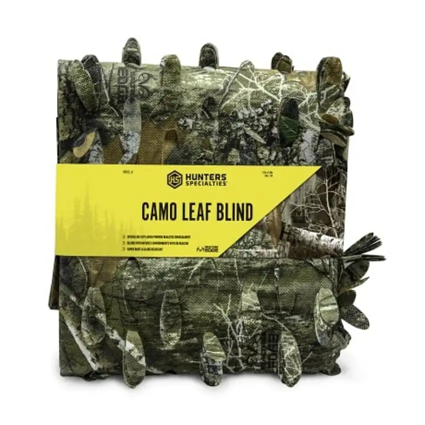 Hunter Specialties CAMO LEAF BLIND BURLAP / 56 IN X 12 FT - REALTREE EDGE