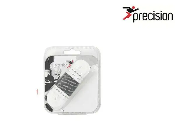 Precision Laces Flat White 140CM
