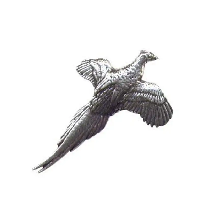 Bisley Pewter Pin No.1 Small Pheasant