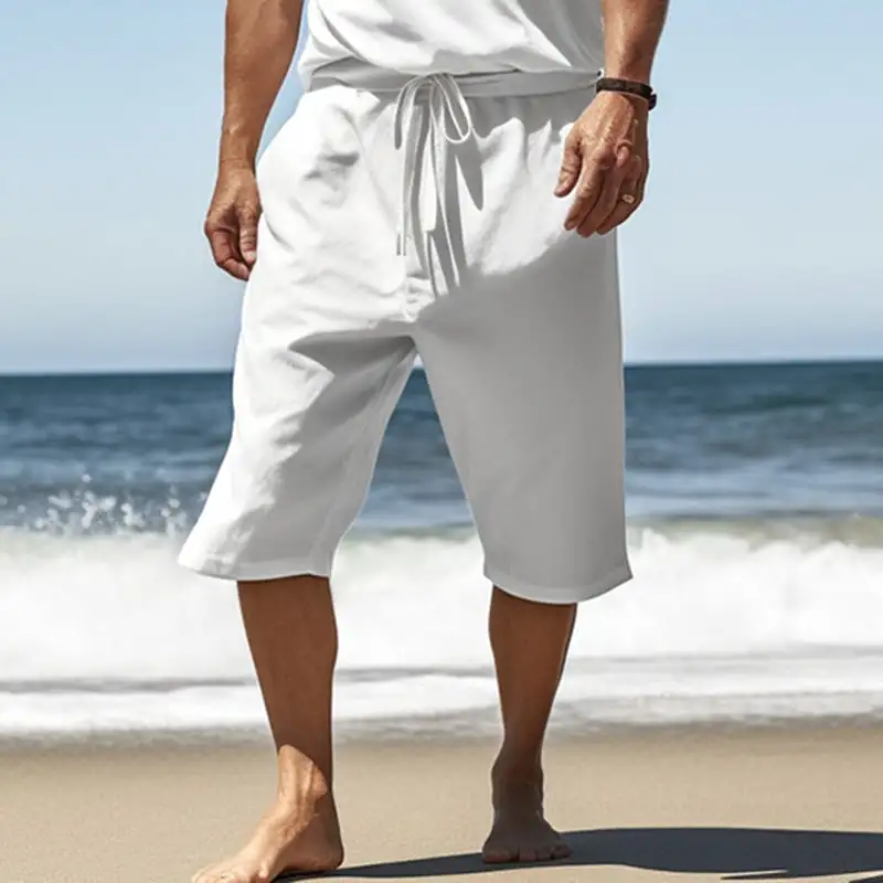 Samuel – Summer Linen Shorts
