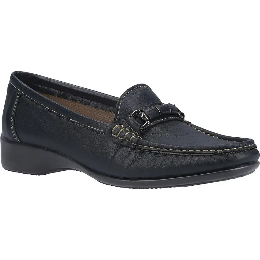 Cotswold Barrington Slip on Loafer Shoe Navy