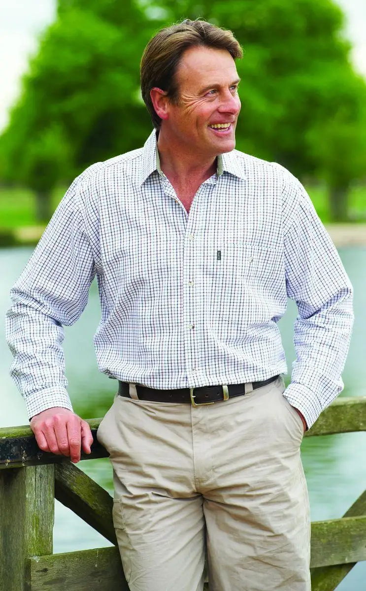 Champion Cord Collar Green Tattershall Shirt