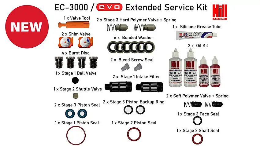 Bisley Extended Service Kit for EC3000 compressor